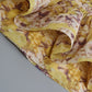 Citrine Abstract Print Mini Dress