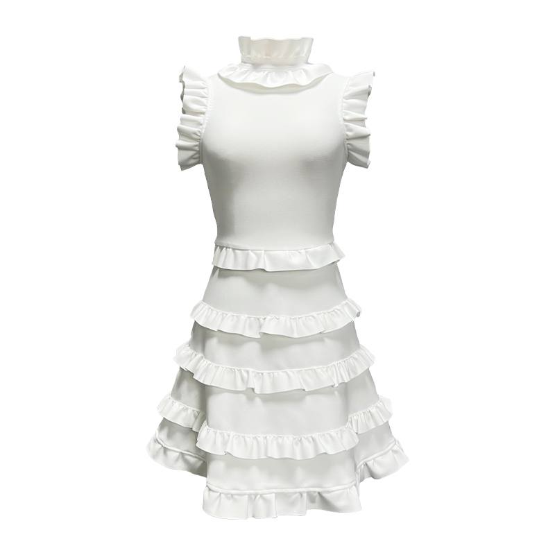 The Mavis Tiered Ruffle Minidress