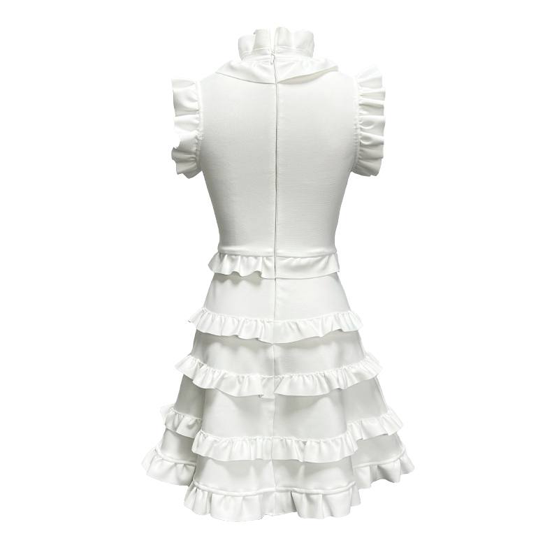 The Mavis Tiered Ruffle Minidress