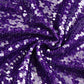 Purple Sequin Formal Dress Prom Vintage Long Gown Wiggle 80s