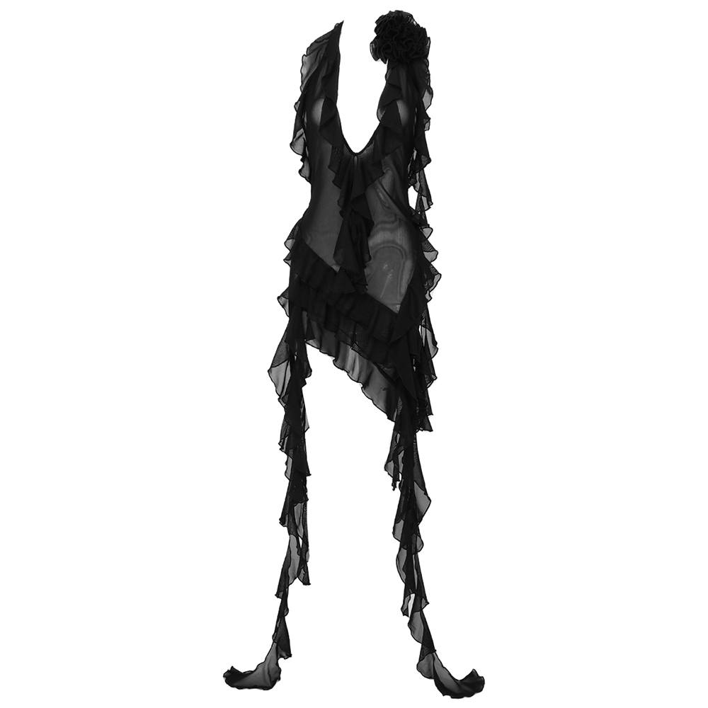 The Garden of Eden Black Dress