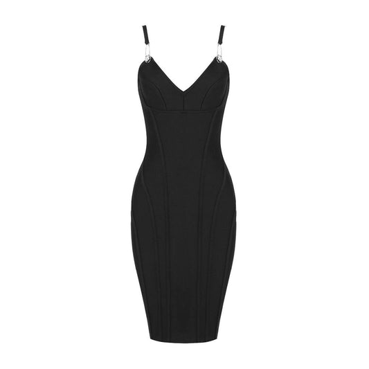 The Elva Strappy Bandage Dress