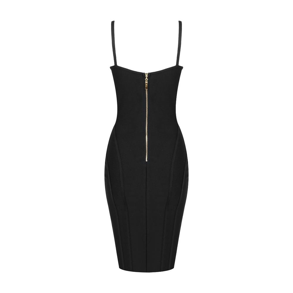 The Elva Strappy Bandage Dress