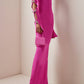 The Cut-Out Maxi Bandage Dress In Pink