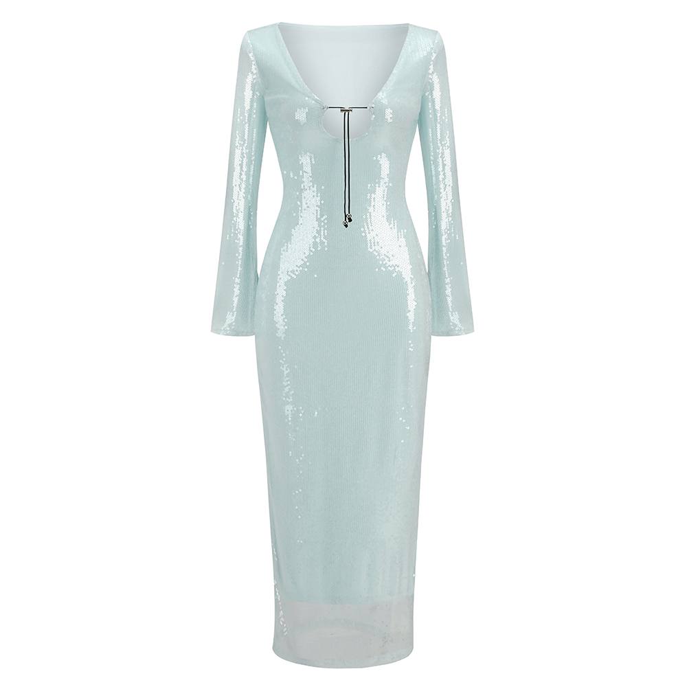 The Sequin Sparkly Maxi Dress