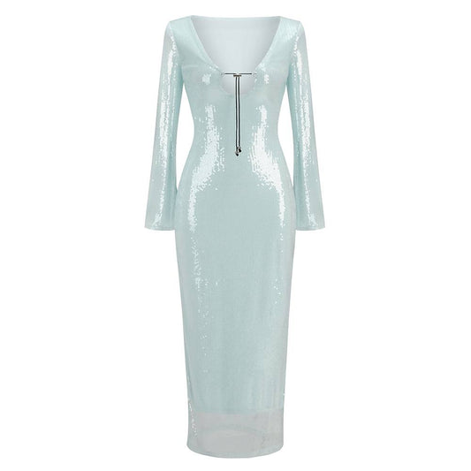 The Sequin Sparkly Maxi Dress