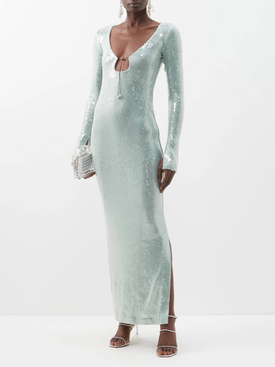 The Sequin Sparkly Maxi Dress