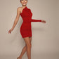 The One-Shoulder Bodycon Red Dress