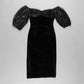 See-Through Bodycon Black Dress