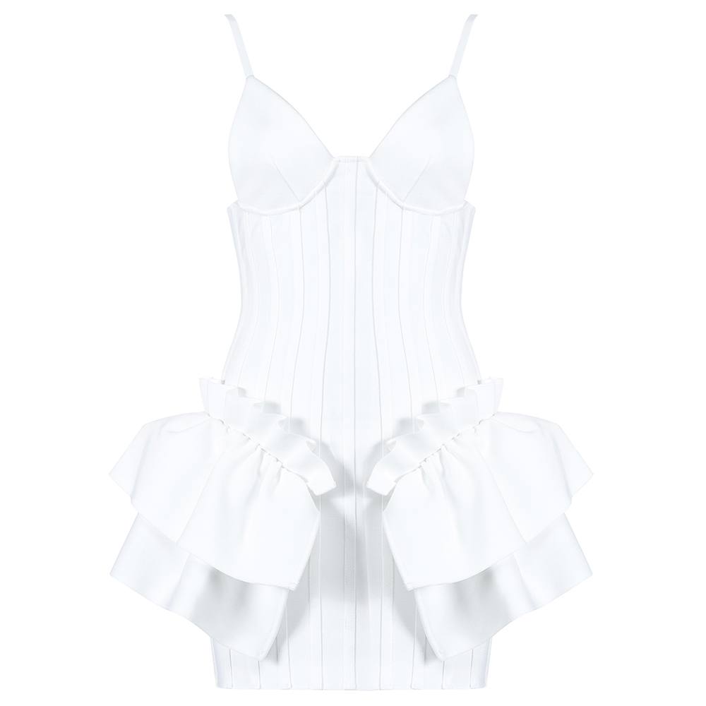 White Promiscuous Mini Dress
