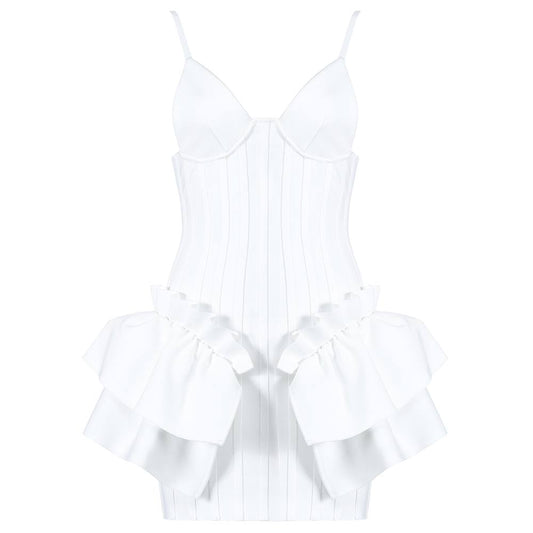 White Promiscuous Mini Dress