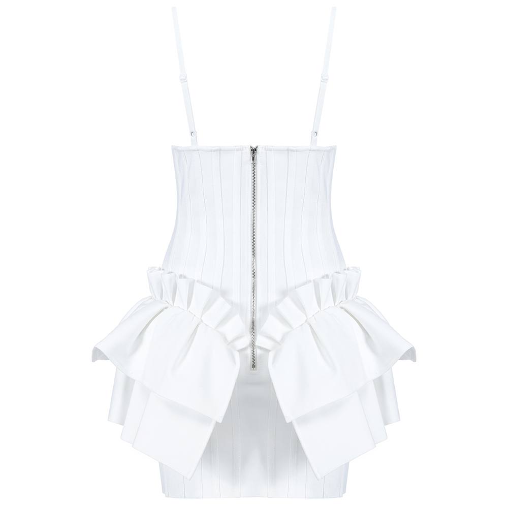 White Promiscuous Mini Dress