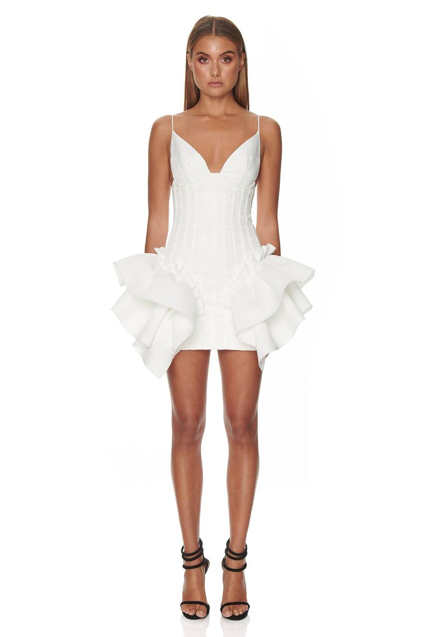 White Promiscuous Mini Dress